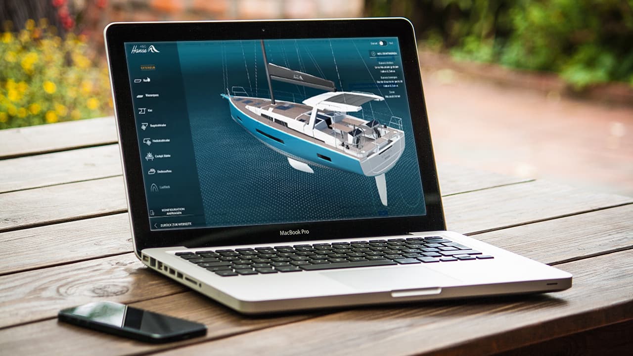 Bester 3-D Yacht-Konfigurator