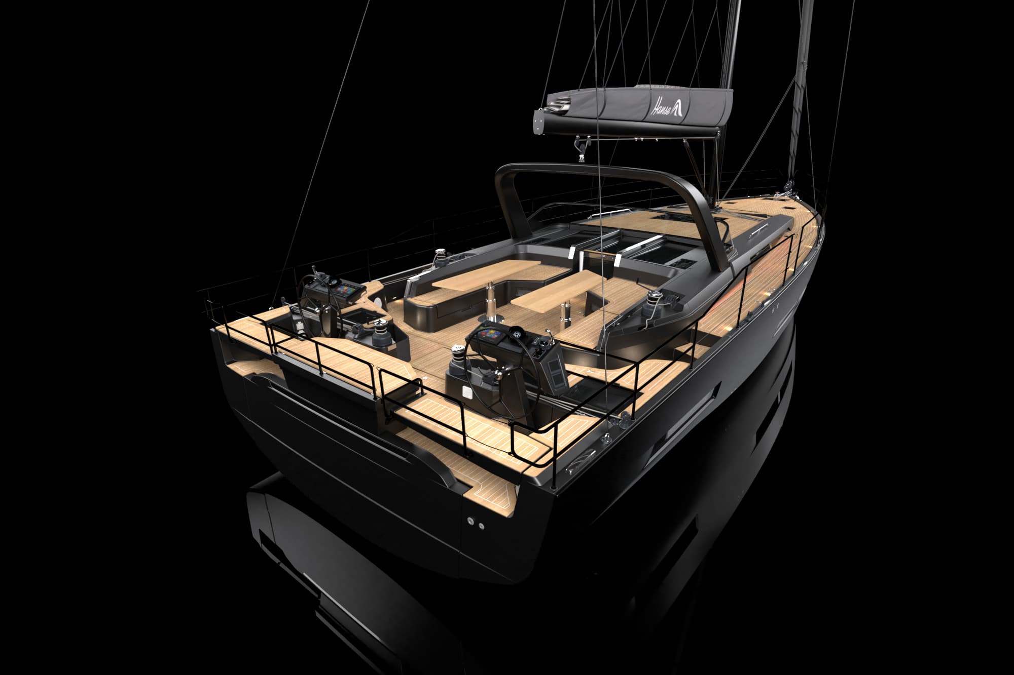 Hanse 590 - visualisation